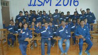 IISM 2016 (IISER BERHAMPUR)