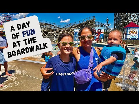 We finally made it to The Boardwalk at Hersheypark!