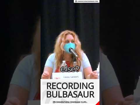 The Voice Actor For Bulbasaur Discuss Her First Reaction When Recording For the Pokémon