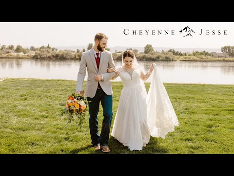 Stunning Snake River Country Wedding // Cheyenne + Jesse Idaho Wedding Film