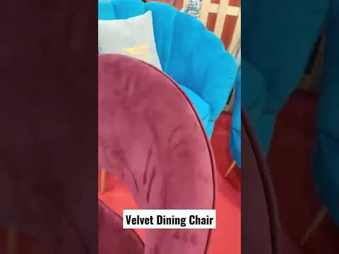 Velvet Dining /accent chairs with metal legs. Hyderabad