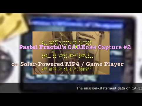 Pastel Fractal: "'You Can Sing Along'" W/O VOCAL [1/7 on C.C.#2 on Solar-Powered MP4/Game Player]