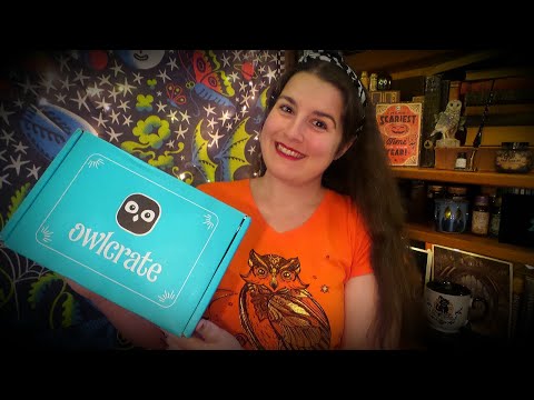 Owlcrate BLEED YOU DRY 📖 Unboxing October 2024 🦉 OwlCrate’s & QR Codes 🤔What do we think???