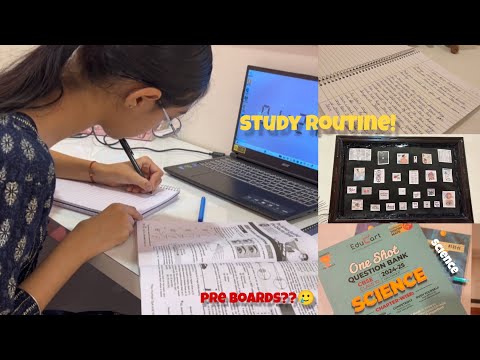 After 12:00 study session 📚 | Study as a CBSE 10th grader 📒 | Boards prep!! | Tavleen kaur vlogs |