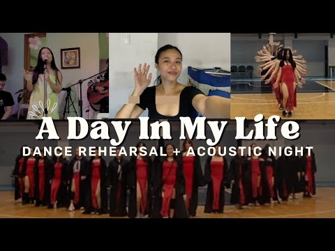 Vlog || Dance Rehearsal + Acoustic Night