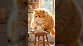 Fatty Chef #cat #catfunny #funny #aigc #catvideos #cute #chubbycat #funnycatvideos #pets