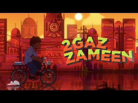 2 Gaz Zameen - Gunda | Azadi Records (Visualiser)