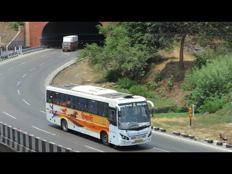 MSRTC:MUMBAI PUNE EXPRESSWAY ~BACK TO BACK MSRTC ASHWMEDHA,SHIVSHAHI ,LAAL PARI