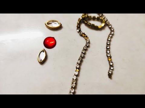 HOW TO MAKE PARTY WEAR FINGER RING AT HOME//DIY//HANDMADE JEWELLERY//HOORIYA STYLE..