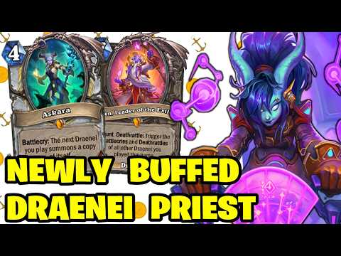 Did Draenei Priest BUFFS Break The Deck? The Great Dark Beyond Hearthstone Priest Deck