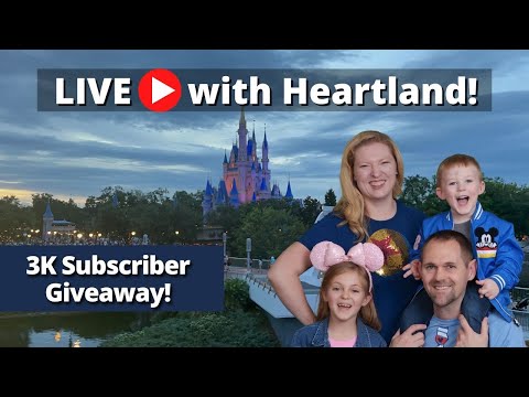 LIVE with Heartland: 3K Subscriber Giveaway!