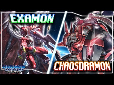 Digimon Card Game : Examon (Blue) VS Chaosdramon (Red) [EX-03]