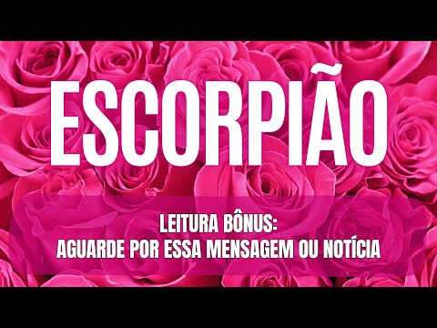 ♏️ESCORPIÃO✨LEITURA BÔNUS: ESSA PESSOA NÃO TERÁ SOSSEGO ENQUANTO NÃO ENTRAR EM CONTATO COM VOCÊ