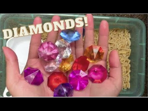 Finding Diamonds, fine motor skills, fun ASMR