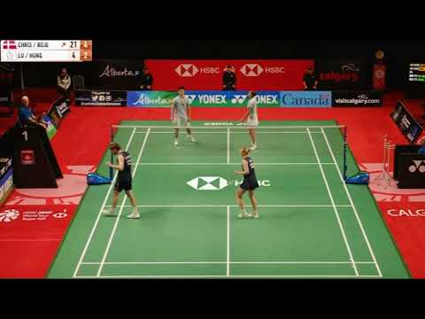 Semi Finals Canada open 2024: BOJE/CHRISTIANSEN [ DEN ] VS. LU/HUNG [ TPE ] | MIXED DOUBLES