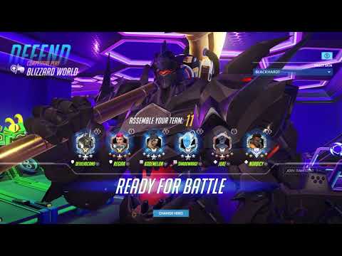 4th Game - Blizzard World - 6 man team - 9 Nov 2021