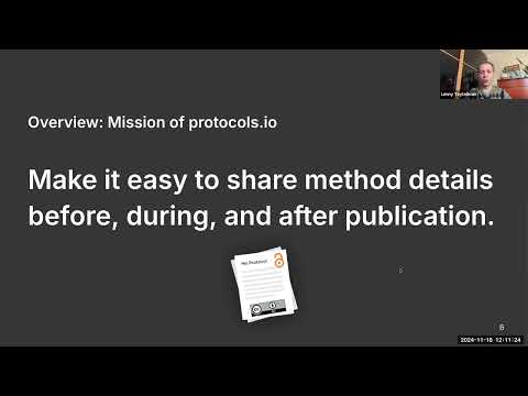 KGS Protocols.io Lunch & Learn