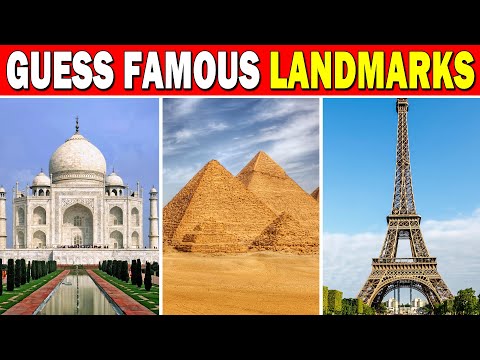 Guess The Famous Landmark Quiz | 60 Famous Landmarks