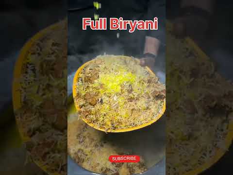 ఫుల్ బిర్యానీ మీ కోసం... #shortvideo #biryani #pleasesubscribe #pleasesupport