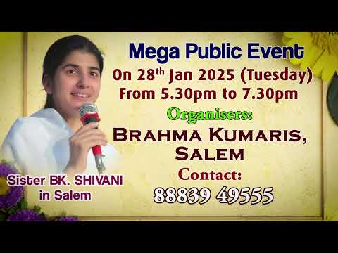 “CELEBRATE EVERY MOMENT” BIRAMMA KUMARIGAL SALEM 28 1 2025