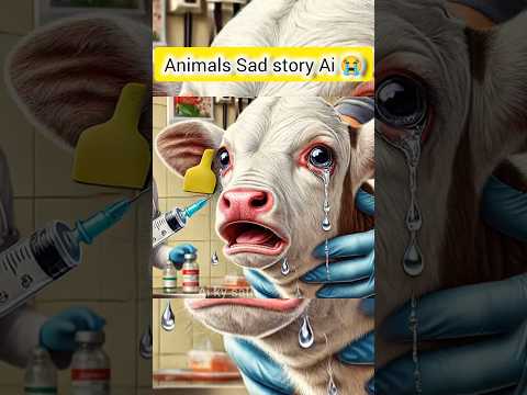 Animals Sad Story Ai Art|#shortvideos #ai #sadstory