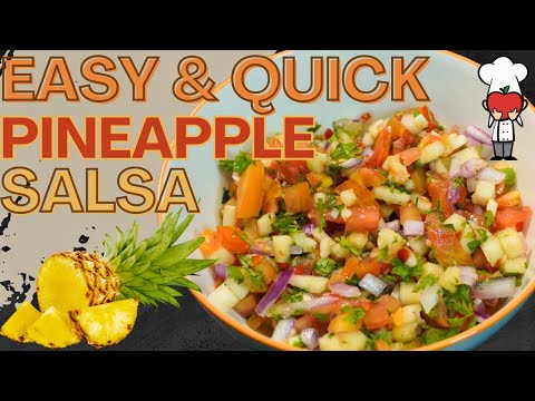 Pineapple Salsa: Easy & Fast Pico de Gallo with a Tropical Twist!