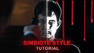 symbiote style edit tutorial on alight motion (+preset)