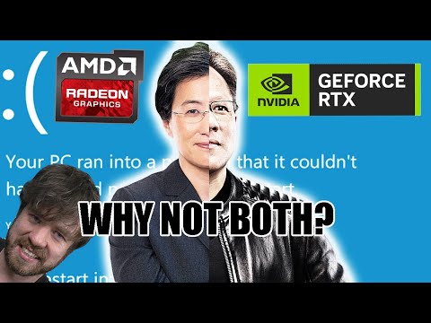 Can you run AMD and NVIDIA GPUs at THE SAME TIME?