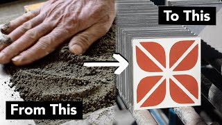 How Handmade Cement Tiles are Made | STAREL stones