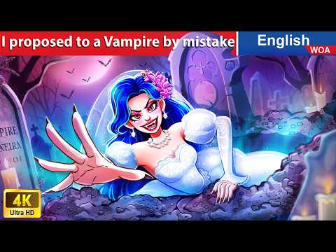 I proposed to a Vampire by mistake 😈 English Storytime🌛Fairy Tales in English @WOAFairyTalesEnglish