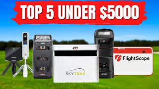 The Best Golf Simulators in 2024! (Top 5 Launch Monitors Under $5000)