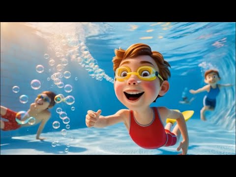 Swimming Song | Nursery Rhymes & Kids Songs | Sing Along | By Kiddo’s Tv