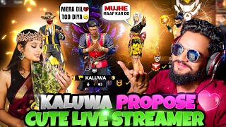 Biggest Youtube Live Streamer😱Girl Vs Kaluwa On Live Stream Open Challenge आजा Noob😤1 vs 4 में !!