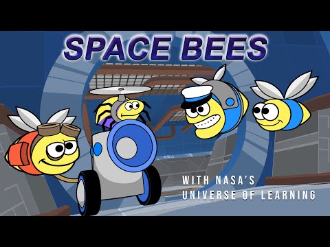 SPACE BEES | Felicia Day, Burl Moseley, Joey Richter, Whitney Avalon, NASA's Universe of Learning!