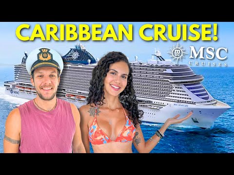 WE WENT ON A 7 NIGHT CARIBBEAN CRUISE! (MSC SEASCAPE SHIP TOUR)