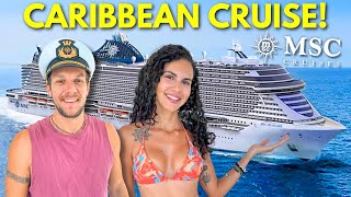 WE WENT ON A 7 NIGHT CARIBBEAN CRUISE! (MSC SEASCAPE SHIP TOUR)