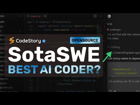 CodeStory SotaSWE: This VSCode Extension IS THE BEST AI Coder? (Beats Cline & Windsurf?)