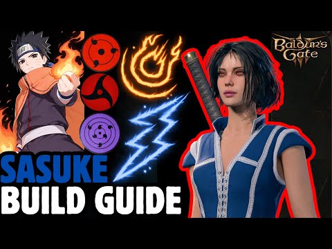 Naruto SASUKE SHINOBI Mod Build Guide  - Baldur's Gate 3