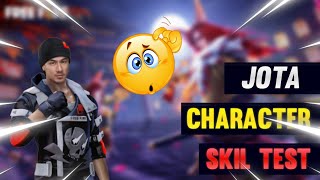 Free Fire Jota Character Ability Test #freefirecharacter #freefire #shorts #freefireshorts #garena