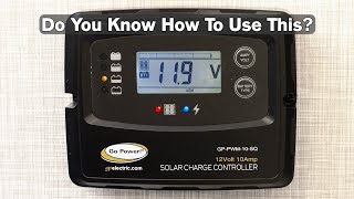 How To Use The 10 amp and 30 amp Go Solar Charging System In Your RV