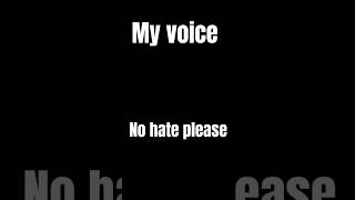 My voice please no hate #cool #voiceeffects #subscribemychannel