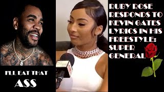 Watch Ruby Rose's Reaction & Response To Kevin Gates Lyrics About Her In His Freestyle Super General