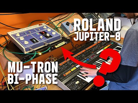 Roland Jupiter 8, Mu-Tron Bi-Phase, Soundgas Type 636P2 Germanium Preamp