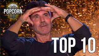 10 UNFORGETTABLE GOLDEN BUZZER AUDITIONS You Must Watch