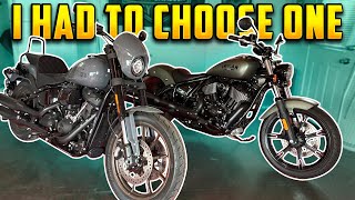 2022 Indian chief dark horse vs. Harley Davidson low rider s