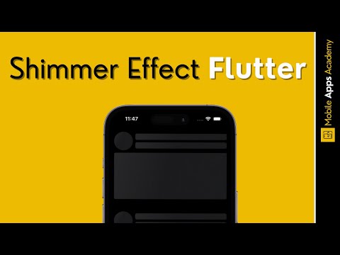 Shimmer Loading Effect | FLUTTER Tutorial