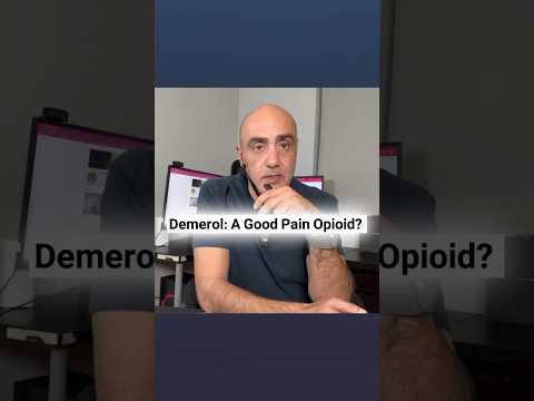 Demerol: A Good Pain Opioid?  #mentalhealth #fentanylcrisis #edutok #medical #suboxoneisrecovery