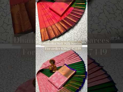 Dhanishka Soft Silk Sarees . For order 63622 17449