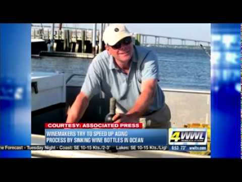 WWL Eyewithness Morning News in New Orleans, LA reports on Mira Winery's Aquaoir Experiment