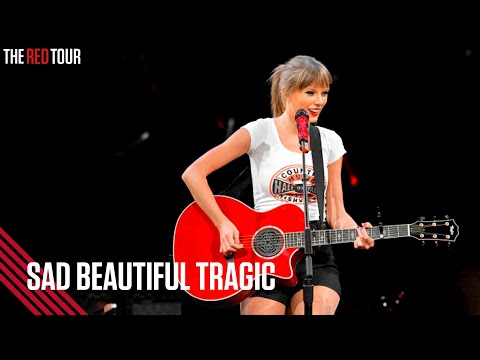 Taylor Swift - Sad Beautiful Tragic (Live on the Red Tour)